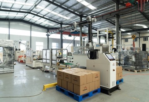 開封箱協(xié)作機器人碼垛包裝線